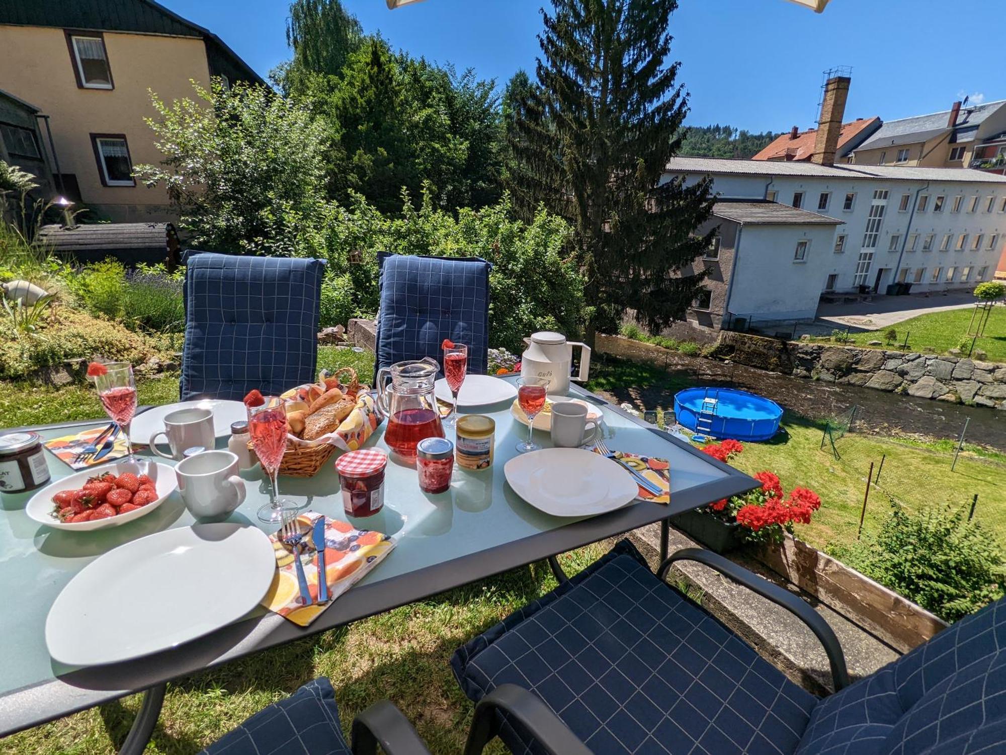 F1 - Urlaubsmagie - Helle Wohnung Mit Sauna & Pool & Whirlpool Sebnitz Zewnętrze zdjęcie