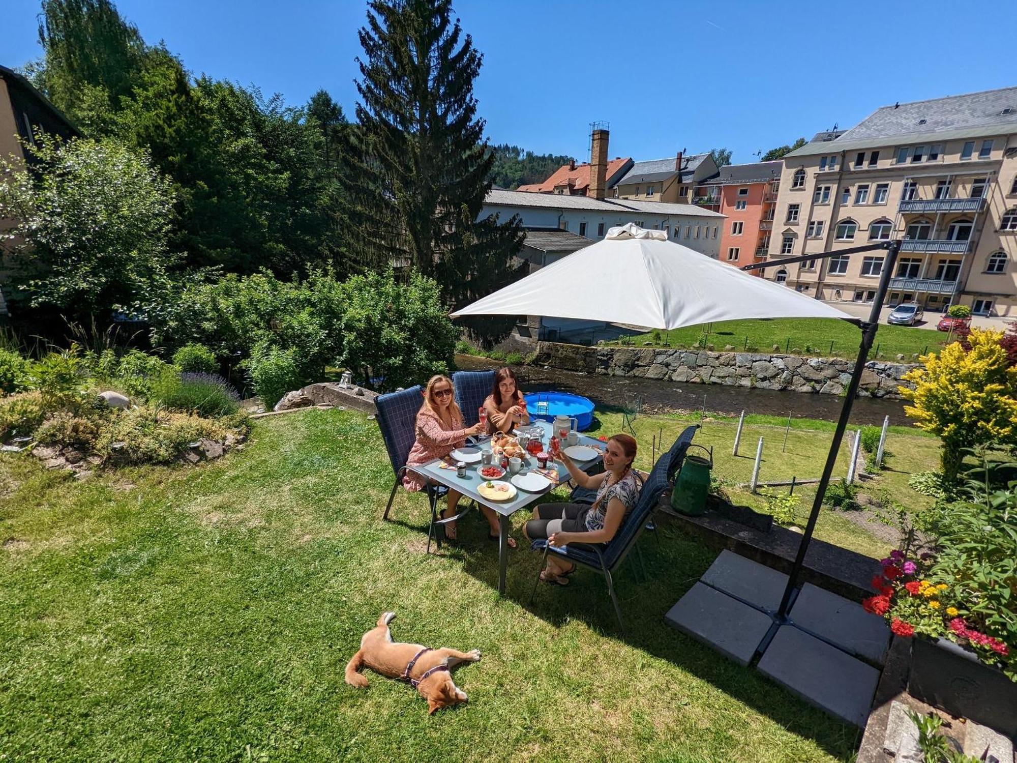 F1 - Urlaubsmagie - Helle Wohnung Mit Sauna & Pool & Whirlpool Sebnitz Zewnętrze zdjęcie
