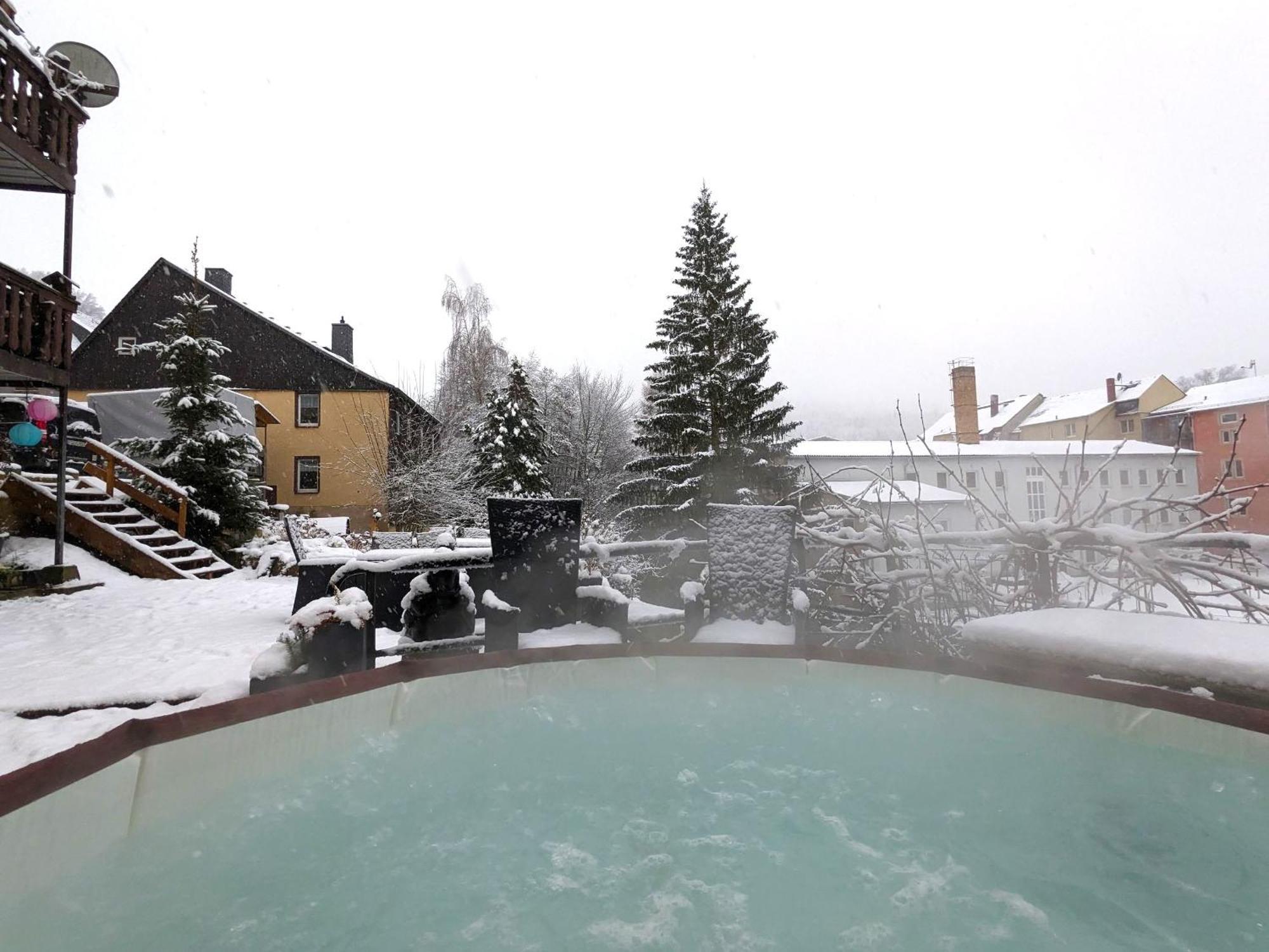 F1 - Urlaubsmagie - Helle Wohnung Mit Sauna & Pool & Whirlpool Sebnitz Zewnętrze zdjęcie