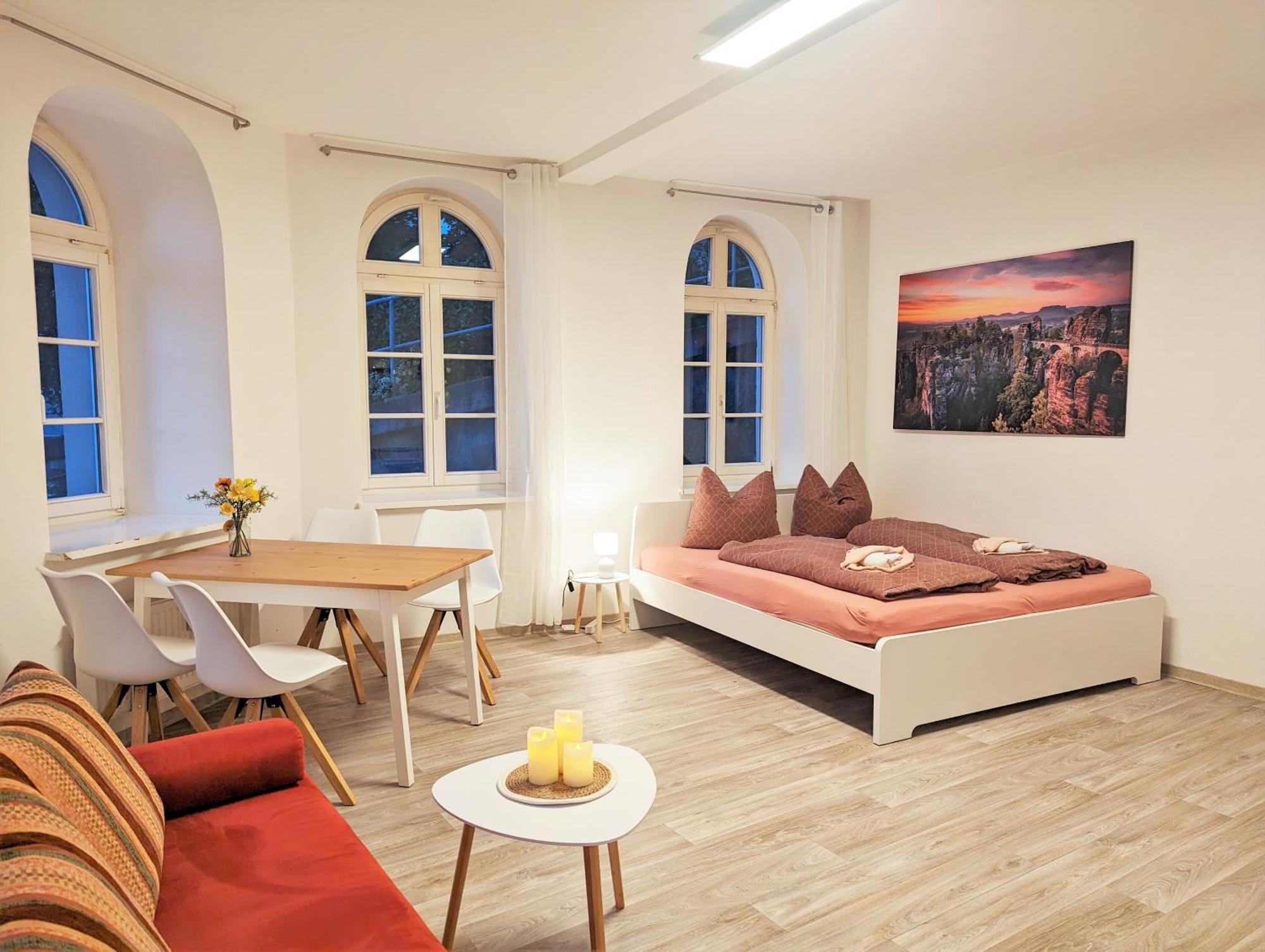 F1 - Urlaubsmagie - Helle Wohnung Mit Sauna & Pool & Whirlpool Sebnitz Zewnętrze zdjęcie